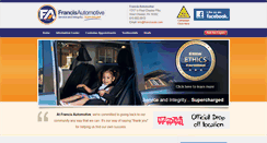 Desktop Screenshot of francisauto.com